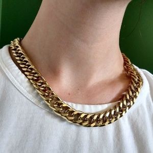 VINTAGE GOLD CHAIN NECKLACE